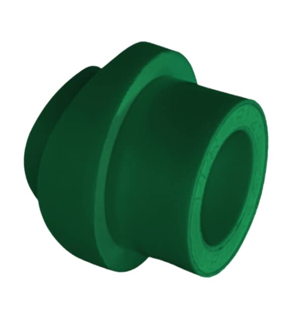 Седло вварное ПП D140-63 AntiFire(зеленый)