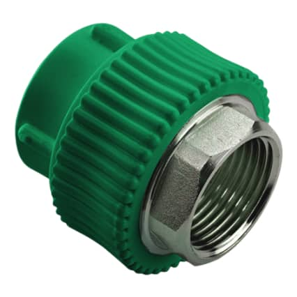 Муфта комбинир. ПП под ключ D50-1 1/2'НР AntiFire(зеленый)