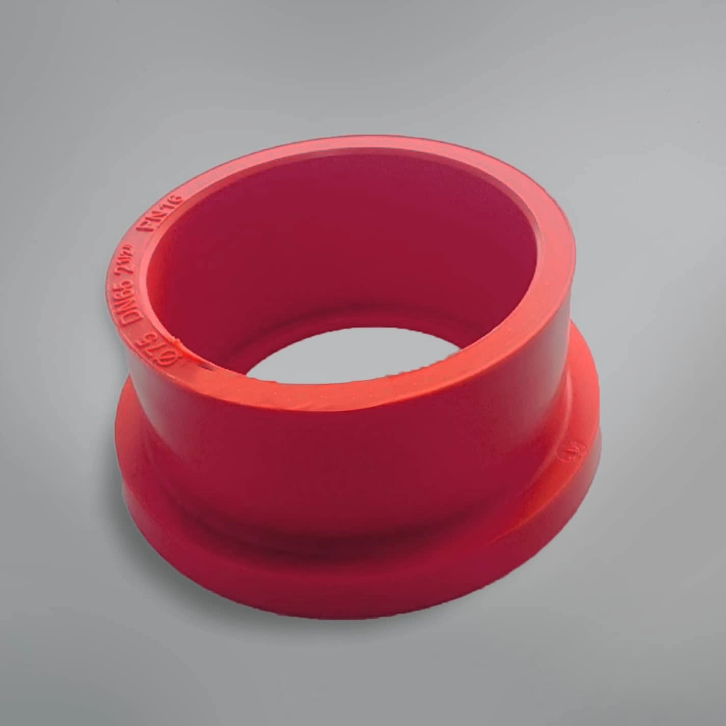 Бурт под фланец ПП D160 AntiFire(красный)