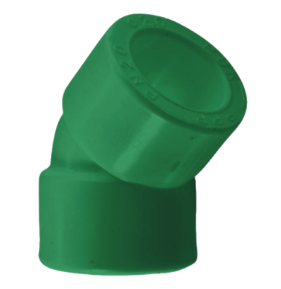 Угольник ПП 45 гр. D90 AntiFire (зеленый)