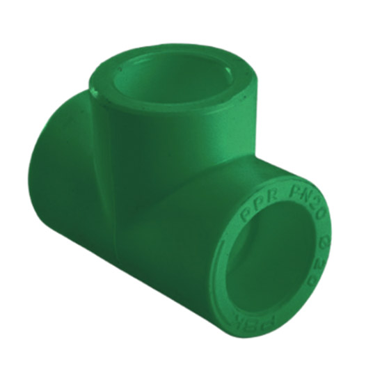 Тройник ПП D40х40х40 AntiFire(зеленый)