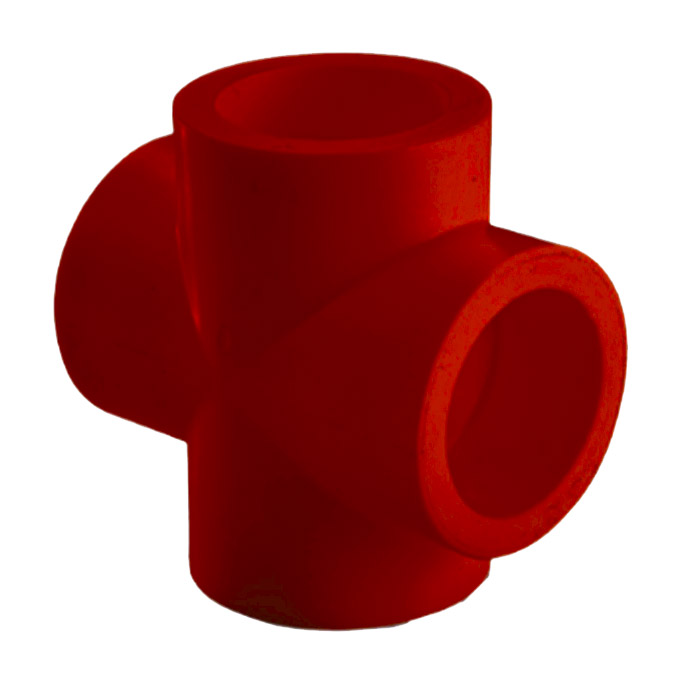 Крестовина ПП D32 AntiFire(красный)