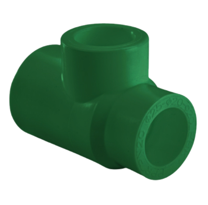Тройник ПП переходный SDR 17 D140х75х140 AntiFire (зеленый)