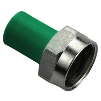 Бурт с накидной гайкой D32-1 1/4' AntiFire(зеленый)