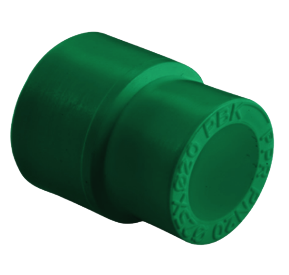 Муфта ПП переходная D200-160 AntiFire(зеленый)