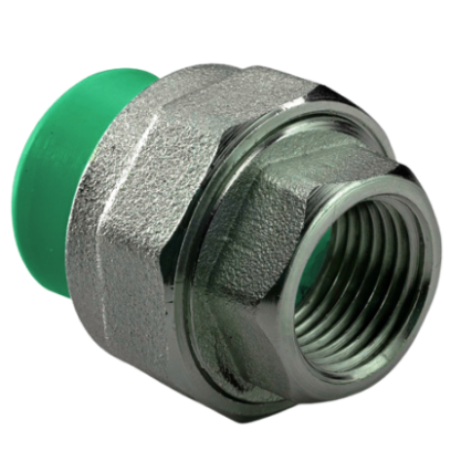 Муфта комбинир. раз. растр. ПП D50-1 1/2'ВР AntiFire(зеленый)