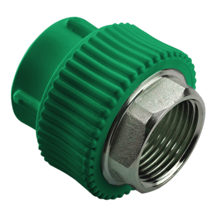 Муфта комбинир. ПП под ключ D75-2 1/2'НР AntiFire(зеленый)