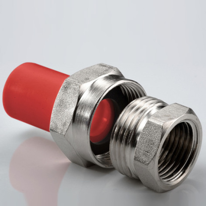 Муфта комбинир. раз. ПП D63-2'ВР AntiFire(красный)