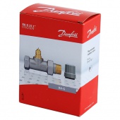 Клапан термостатическ RA-G для отнотруб систем Ду20 прям Danfoss 013G1677