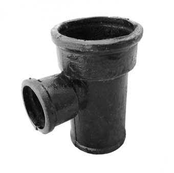 Тройник чугун прям Ду 150х100х90° б/нап ГОСТ 6942-98