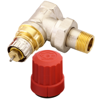 Клапан термостатическ RA-N для двухтруб систем Ду10 угл Danfoss 013G0011