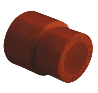 Муфта ПП переходная D160-125 AntiFire(красный)
